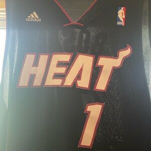 Chris bosh Miami Heat #1 adidas swingman jersey